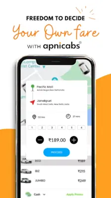 Apnicabs android App screenshot 4